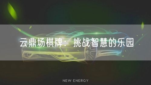 云鼎场棋牌:挑战智慧的乐园