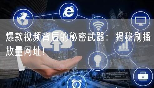 爆款视频背后的秘密武器：揭秘刷播放量网址！